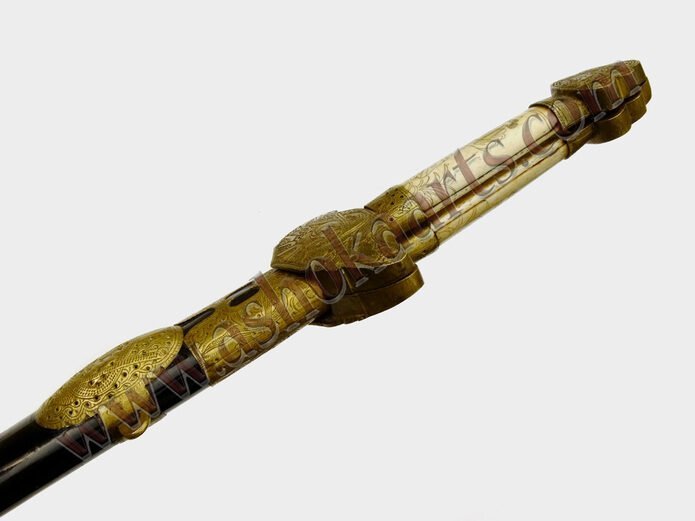 Rare Chinese Qianlong marked double-sword ShuangJian
