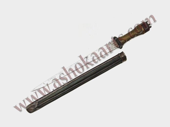 Early East Tibetan Kham Chinese Knife Rare Form
