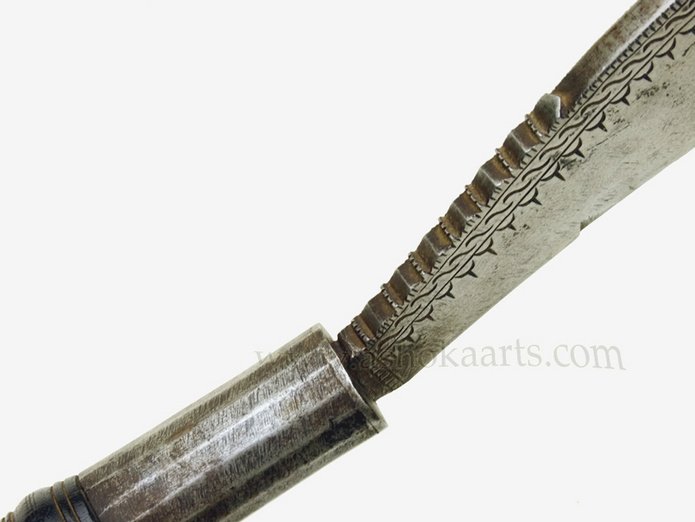 South Indian Sacrificial Chopper or Axe from the Malabar coast