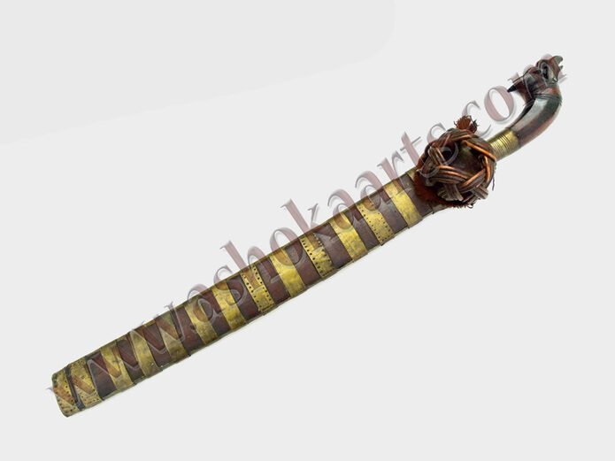 Rare Nias sword with basket