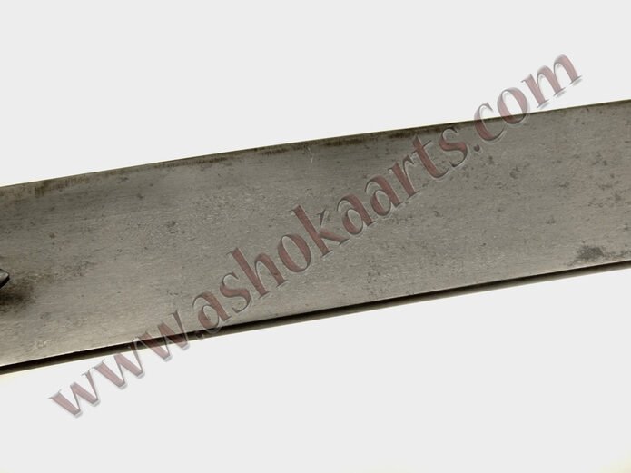 Persian shamshir sword with gold and wootz blade