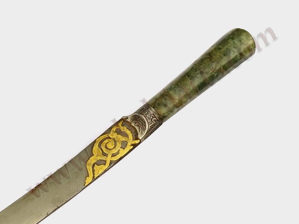 Jade hilted Ottoman kard knife - Antique Swords and Weapons | Arms and ...