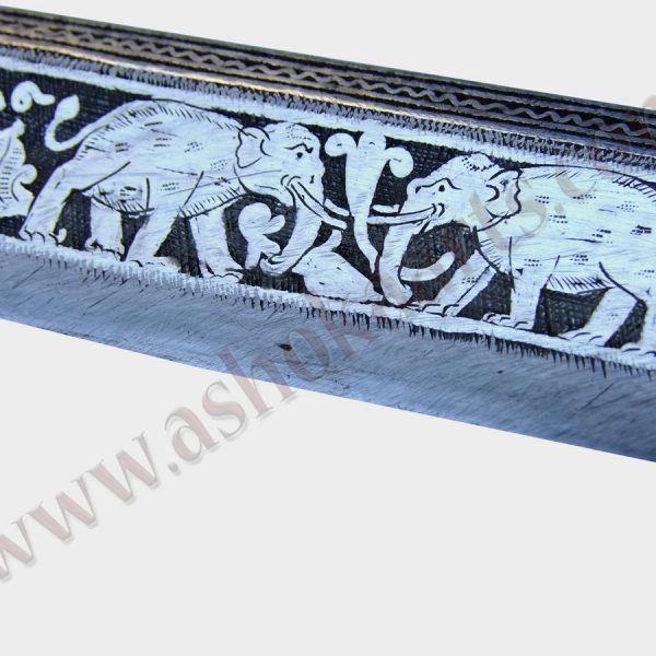 antique dha sword