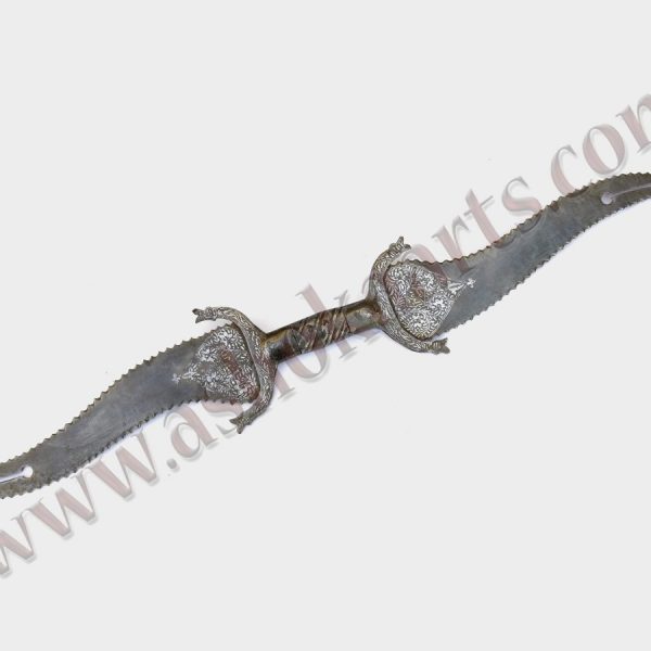 Indian Zulfiqar Haladie with serrated blades