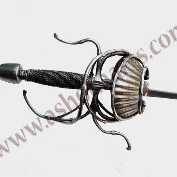 Fine German Pappenheimer Swept hilted Rapier sword circa 1620